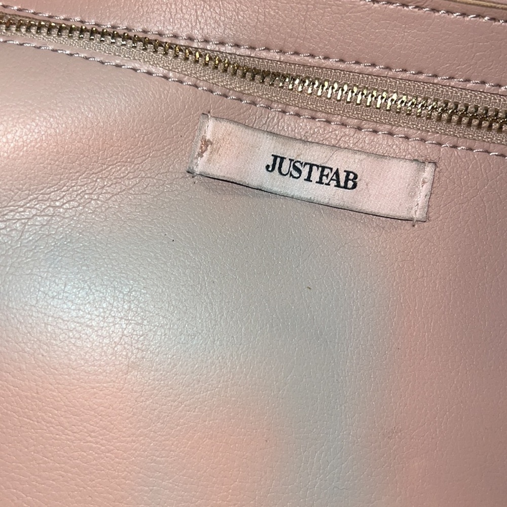 Just Fab Pink Tote/Handbag - Picture 6 of 8